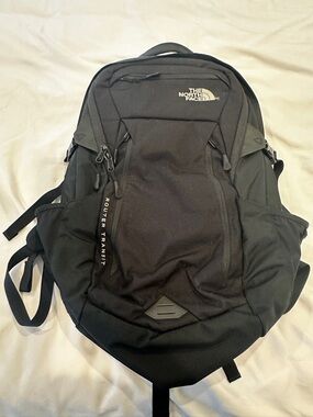 The North Face Black Router Transit Backpack